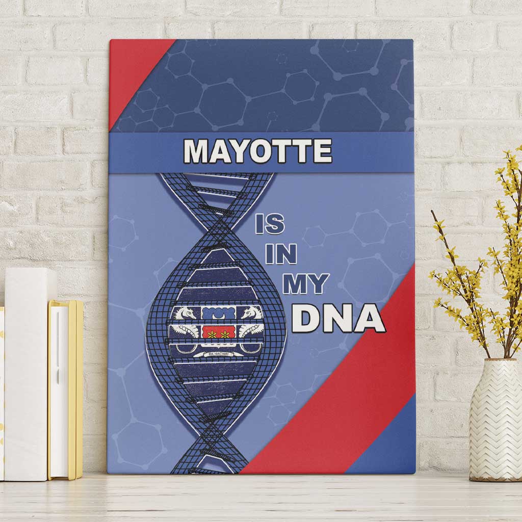 Mayotte Is In My DNA Canvas Wall Art - Wonder Print Shop
