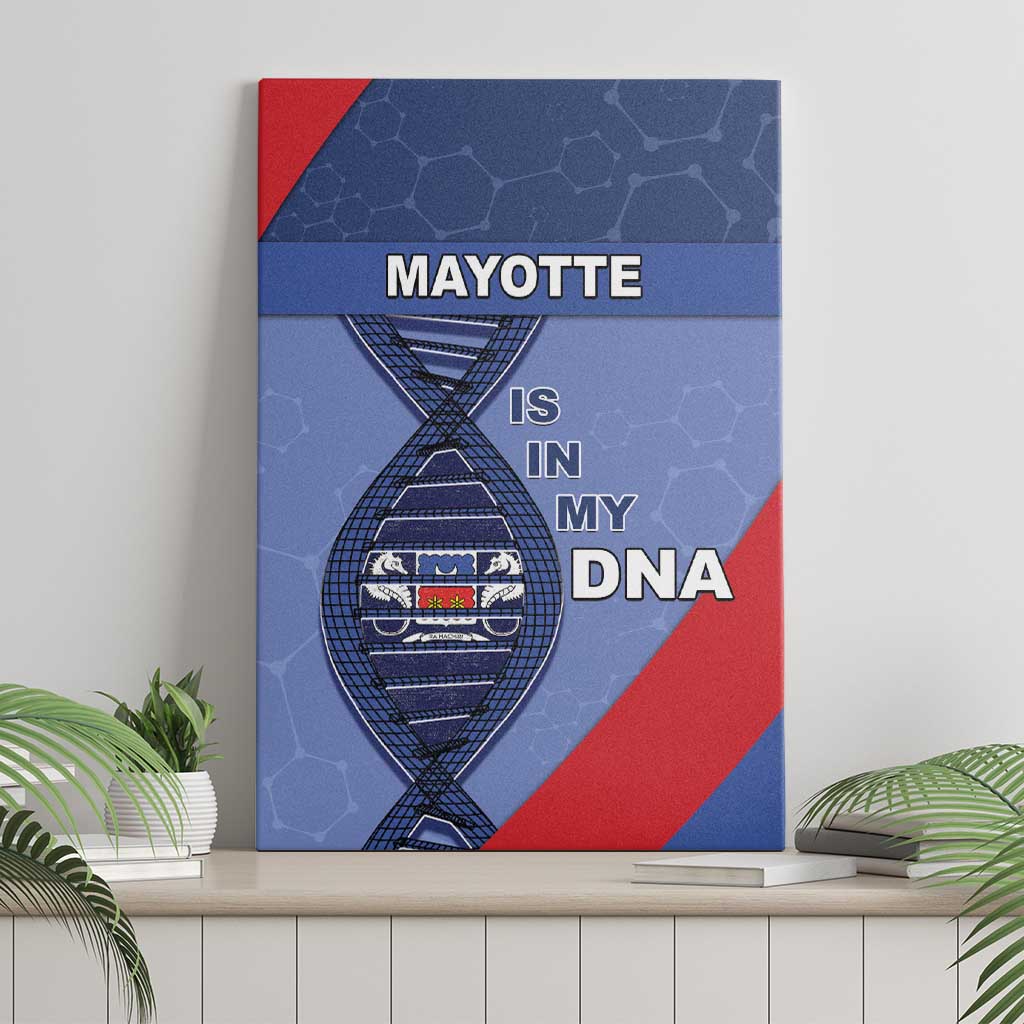 Mayotte Is In My DNA Canvas Wall Art - Wonder Print Shop