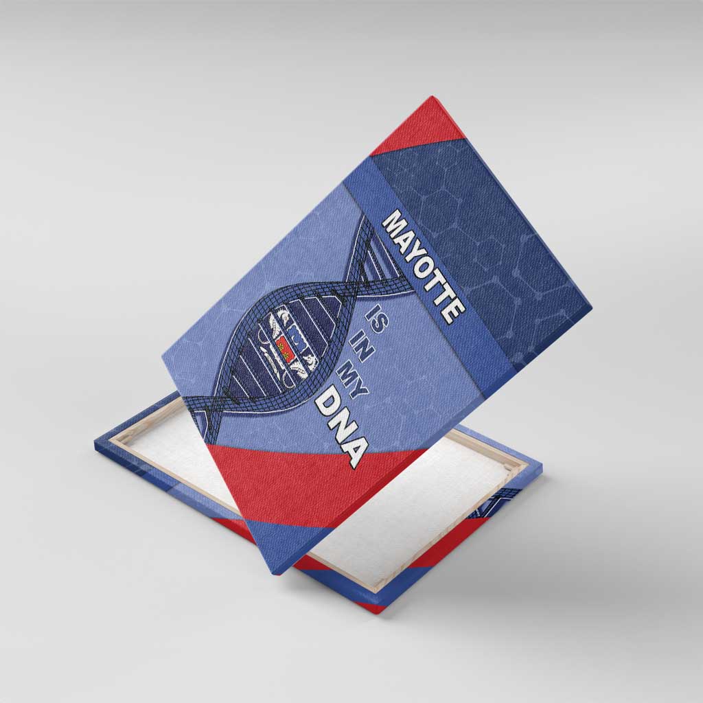 Mayotte Is In My DNA Canvas Wall Art - Wonder Print Shop