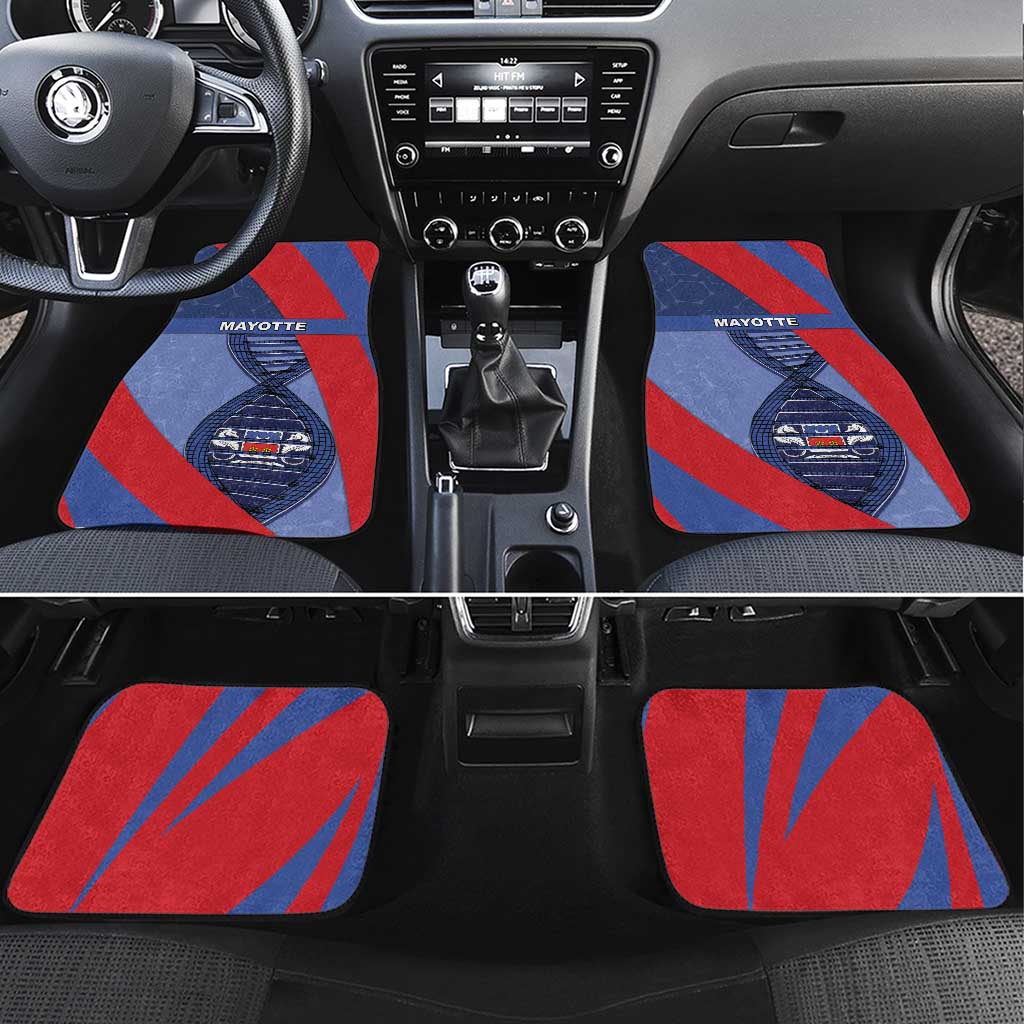 Mayotte Is In My DNA Car Mats - Wonder Print Shop