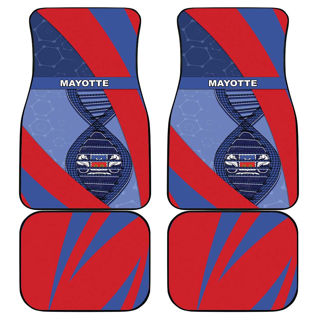 Mayotte Is In My DNA Car Mats - Wonder Print Shop