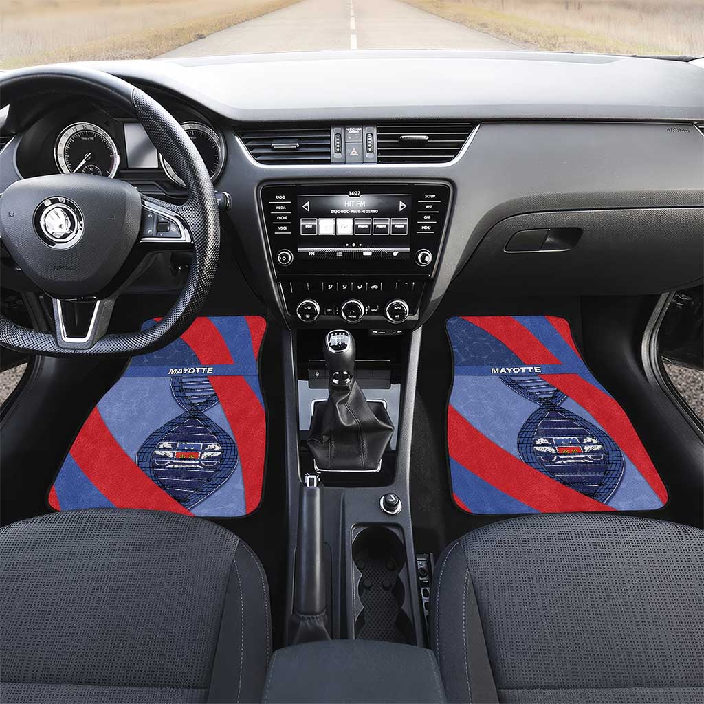 Mayotte Is In My DNA Car Mats - Wonder Print Shop