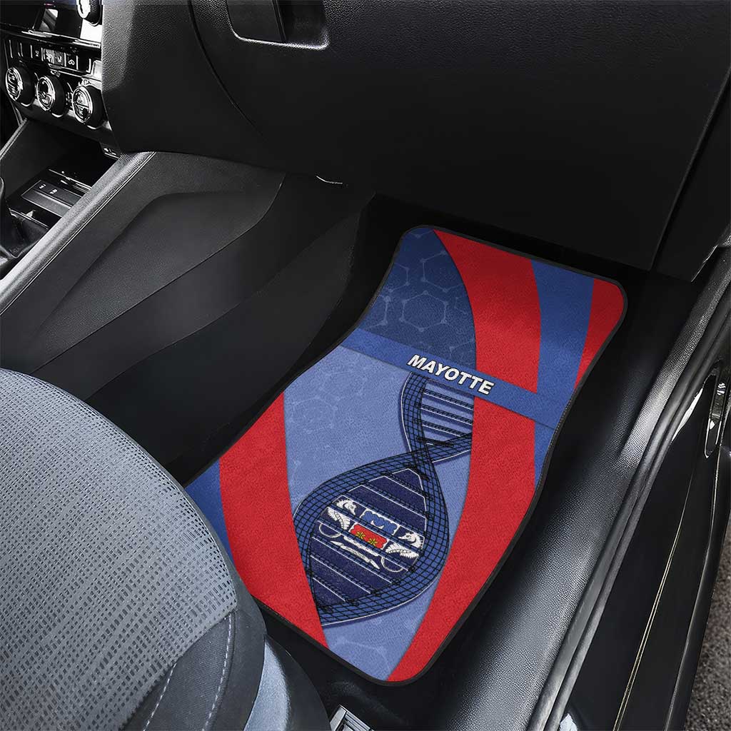 Mayotte Is In My DNA Car Mats - Wonder Print Shop