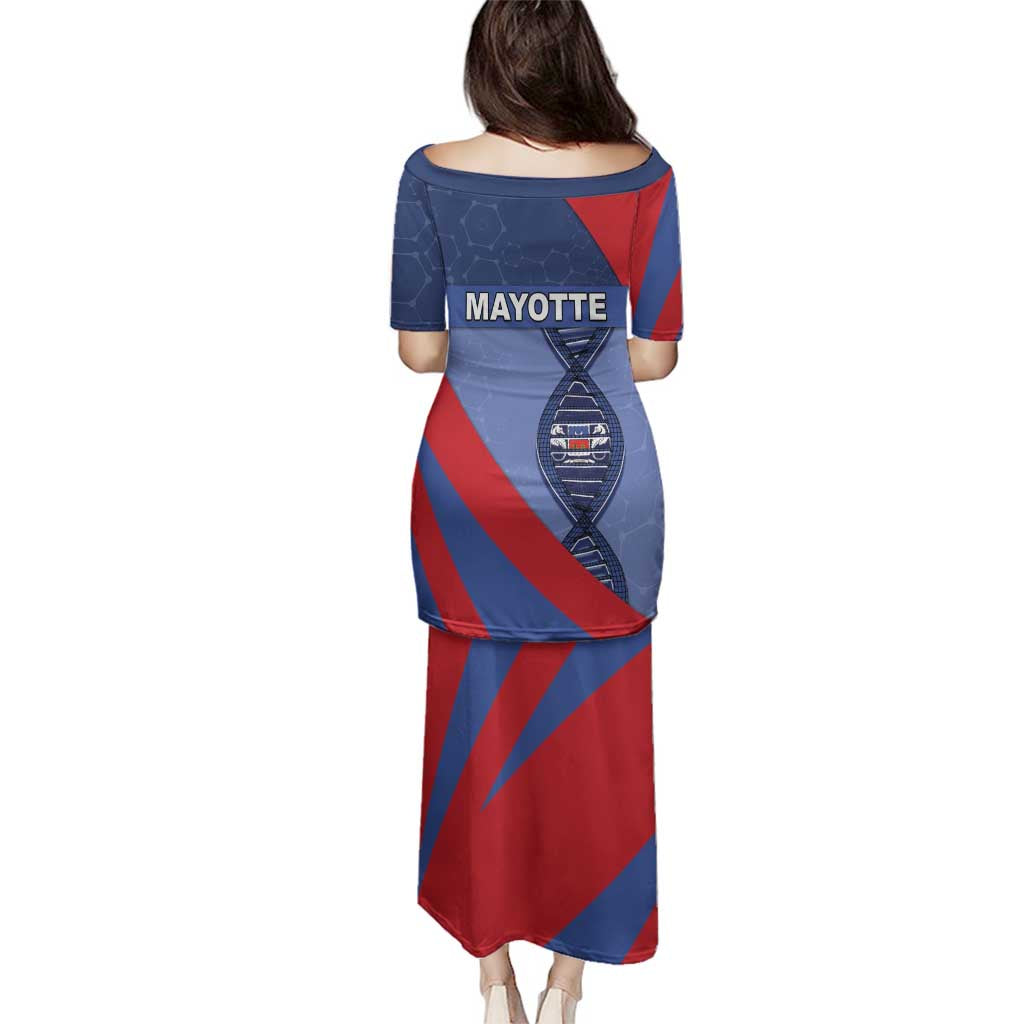 Mayotte Is In My DNA Family Matching Puletasi and Hawaiian Shirt - Wonder Print Shop