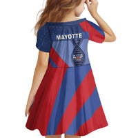 Mayotte Is In My DNA Family Matching Short Sleeve Bodycon Dress and Hawaiian Shirt - Wonder Print Shop
