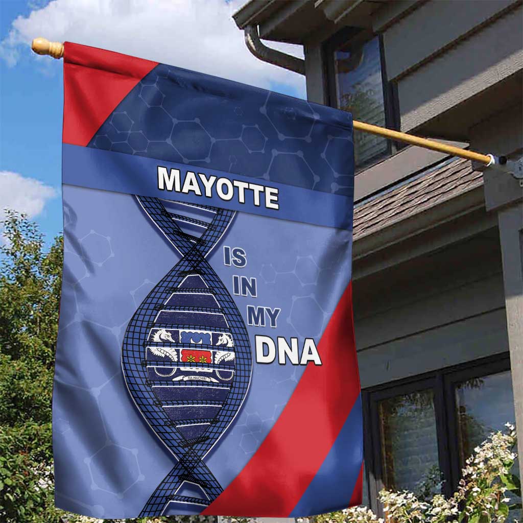 Mayotte Is In My DNA Garden Flag - Wonder Print Shop