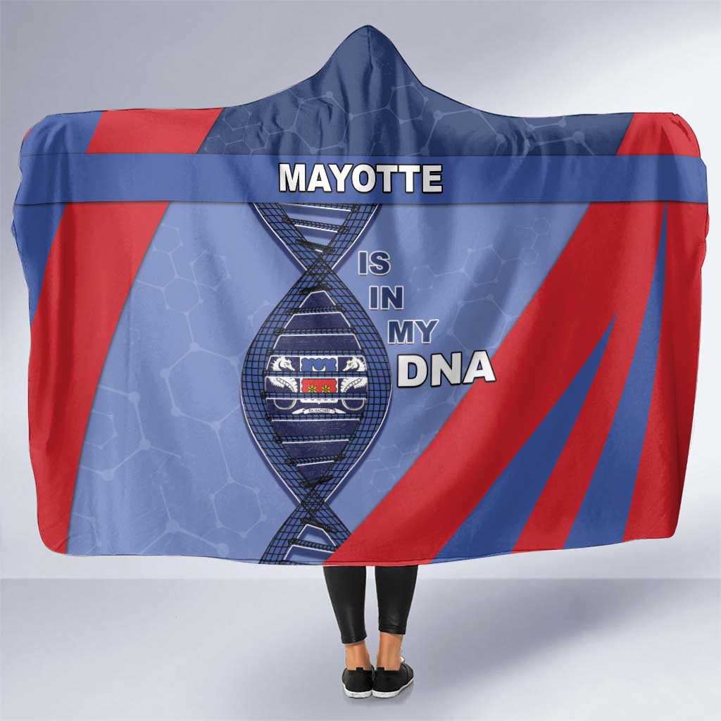Mayotte Is In My DNA Hooded Blanket - Wonder Print Shop