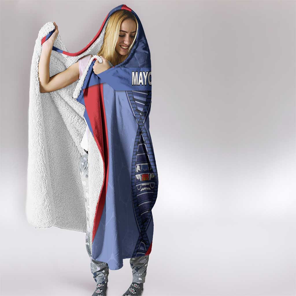 Mayotte Is In My DNA Hooded Blanket - Wonder Print Shop