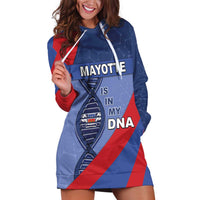 Mayotte Is In My DNA Hoodie Dress - Wonder Print Shop