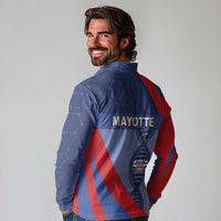 Mayotte Is In My DNA Long Sleeve Polo Shirt - Wonder Print Shop