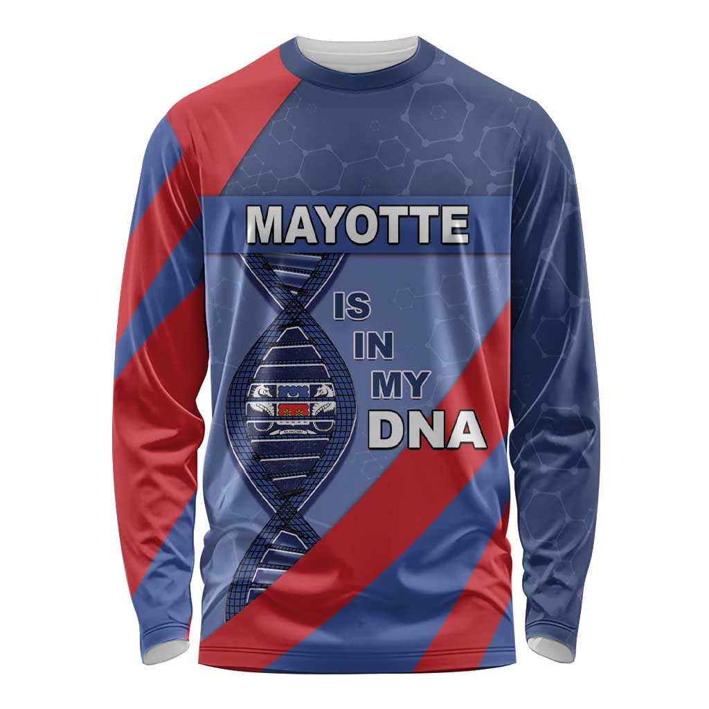 Mayotte Is In My DNA Long Sleeve Shirt - Wonder Print Shop