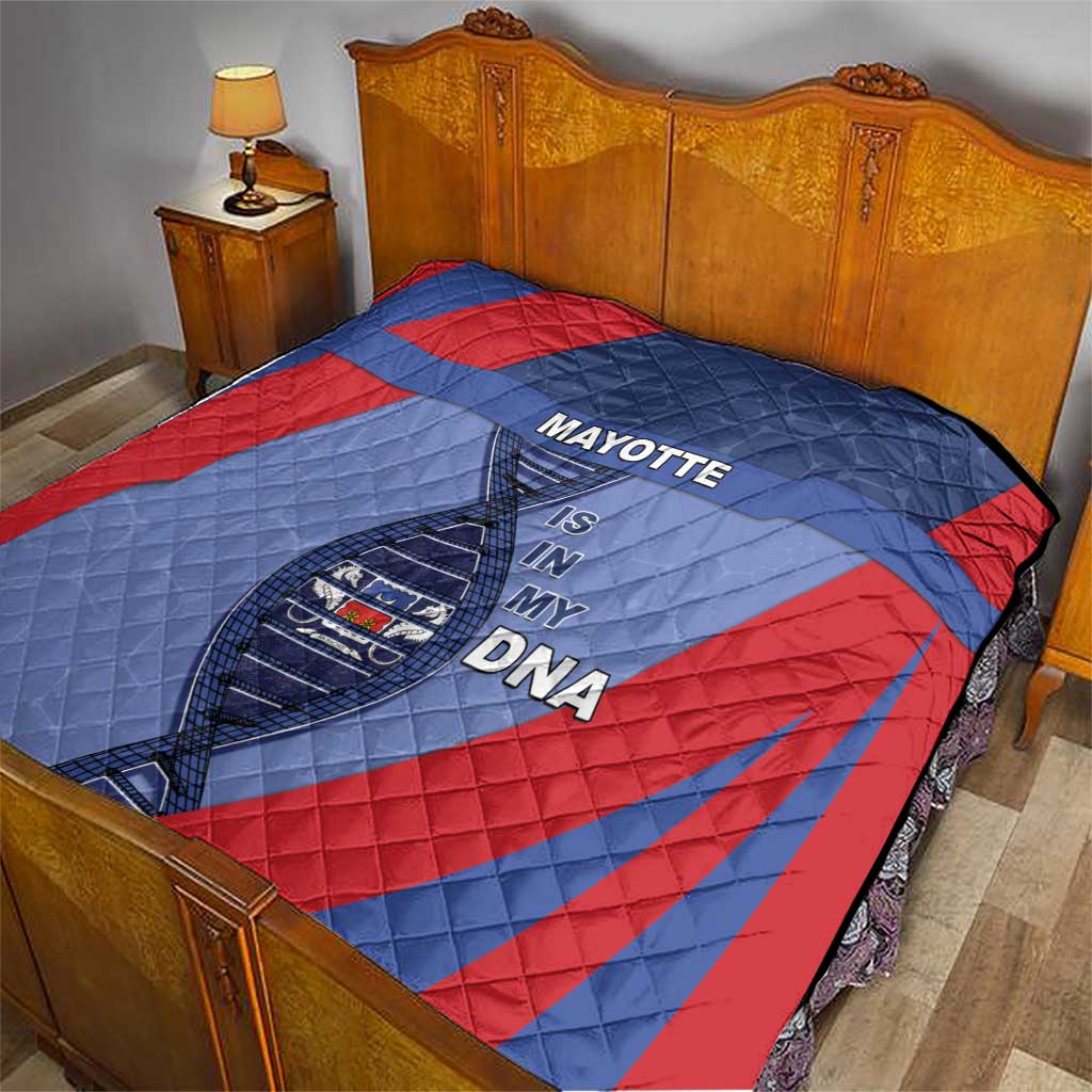 Mayotte Is In My DNA Quilt - Wonder Print Shop