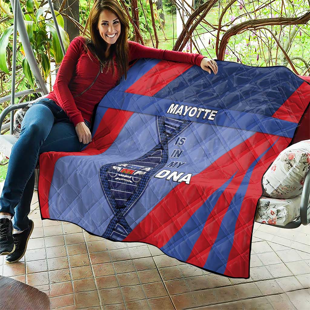 Mayotte Is In My DNA Quilt - Wonder Print Shop