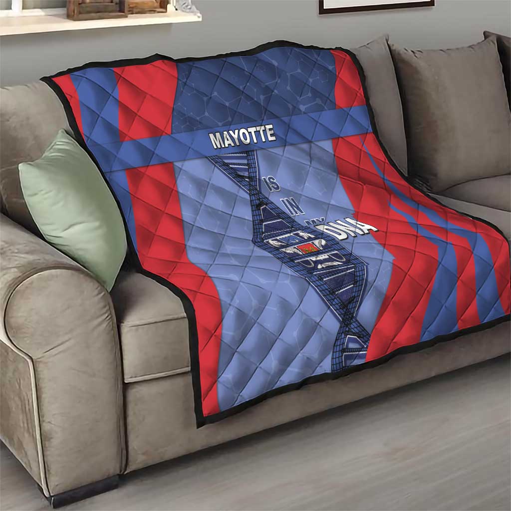 Mayotte Is In My DNA Quilt - Wonder Print Shop