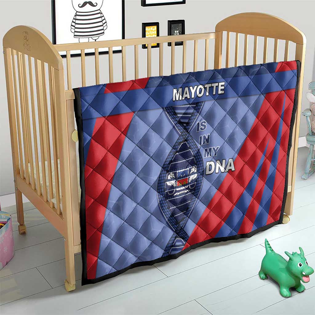 Mayotte Is In My DNA Quilt - Wonder Print Shop