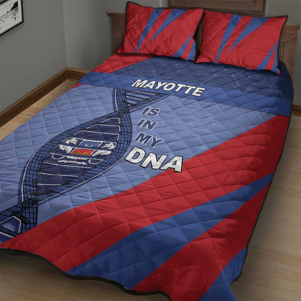 Mayotte Is In My DNA Quilt Bed Set - Wonder Print Shop