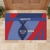 Mayotte Is In My DNA Rubber Doormat - Wonder Print Shop