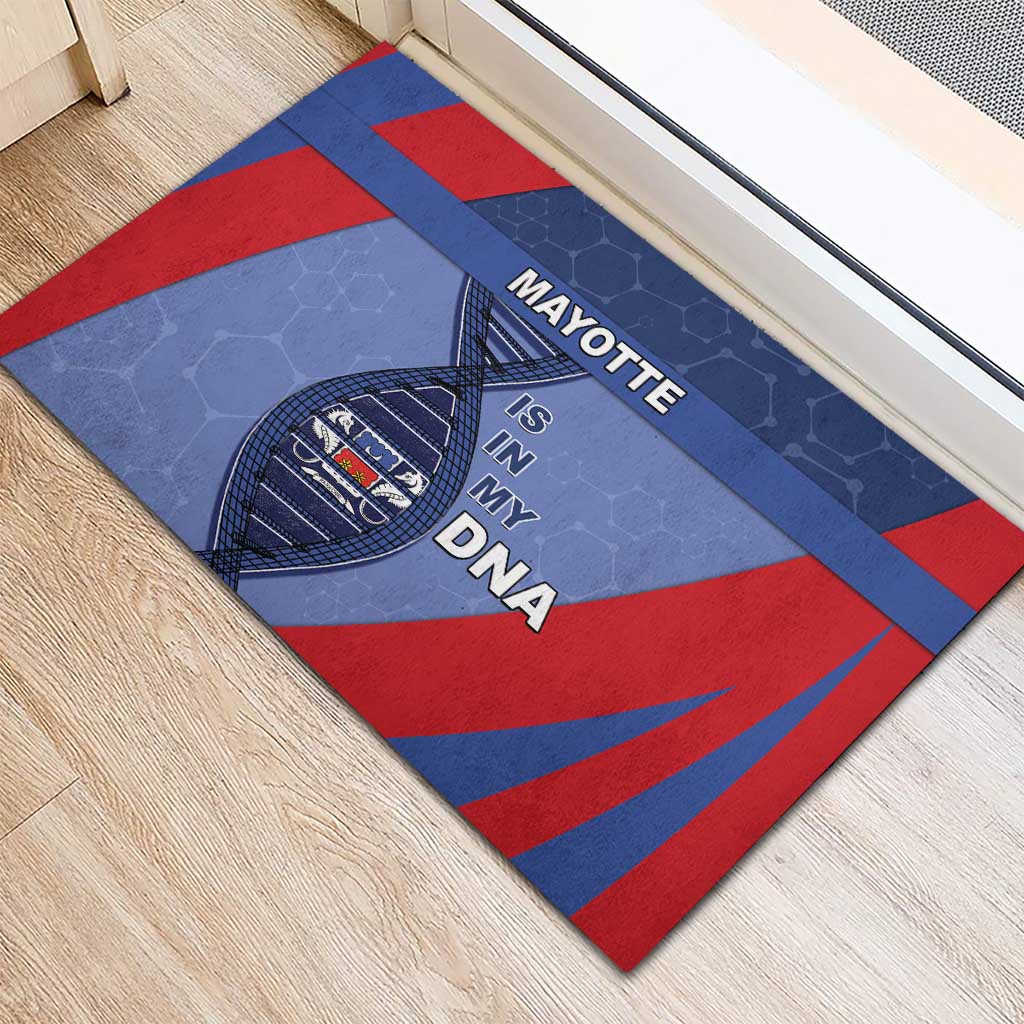 Mayotte Is In My DNA Rubber Doormat - Wonder Print Shop
