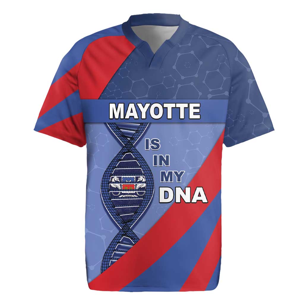 Mayotte Is In My DNA Rugby Jersey - Wonder Print Shop
