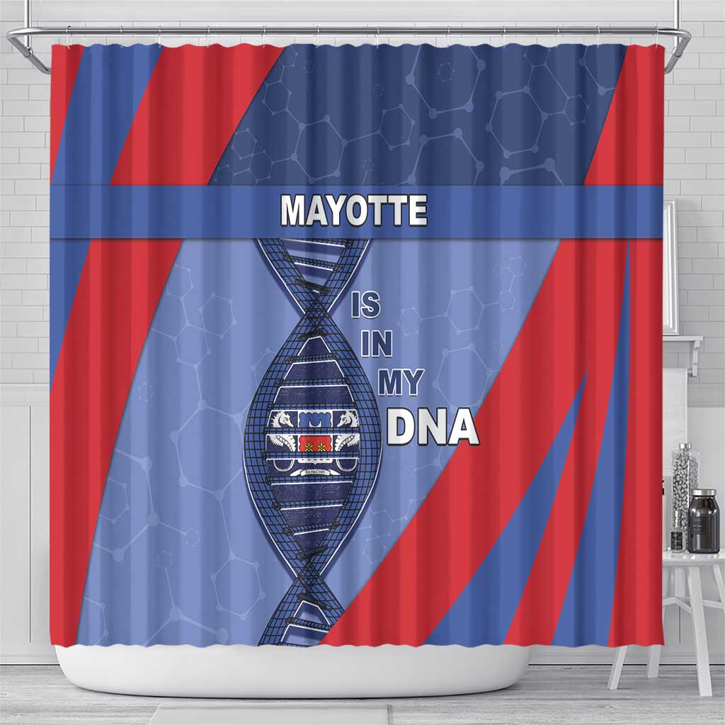 Mayotte Is In My DNA Shower Curtain - Wonder Print Shop