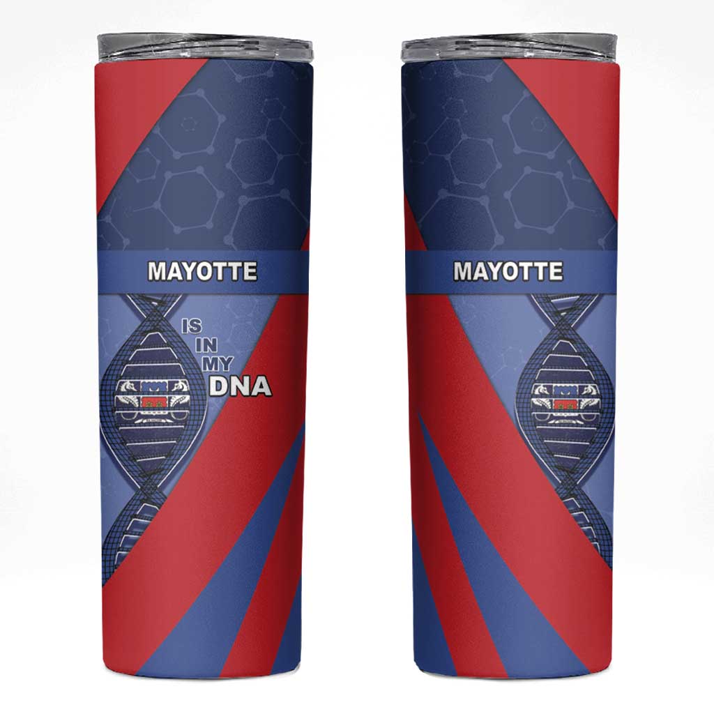 Mayotte Is In My DNA Skinny Tumbler - Wonder Print Shop