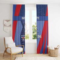 Mayotte Is In My DNA Window Curtain - Wonder Print Shop