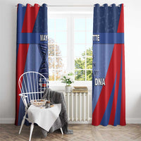 Mayotte Is In My DNA Window Curtain - Wonder Print Shop