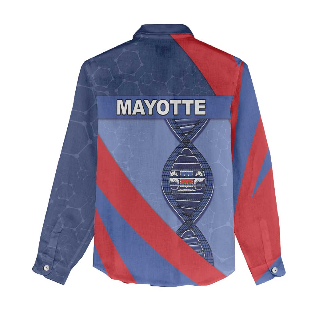 Mayotte Is In My DNA Women Casual Shirt - Wonder Print Shop