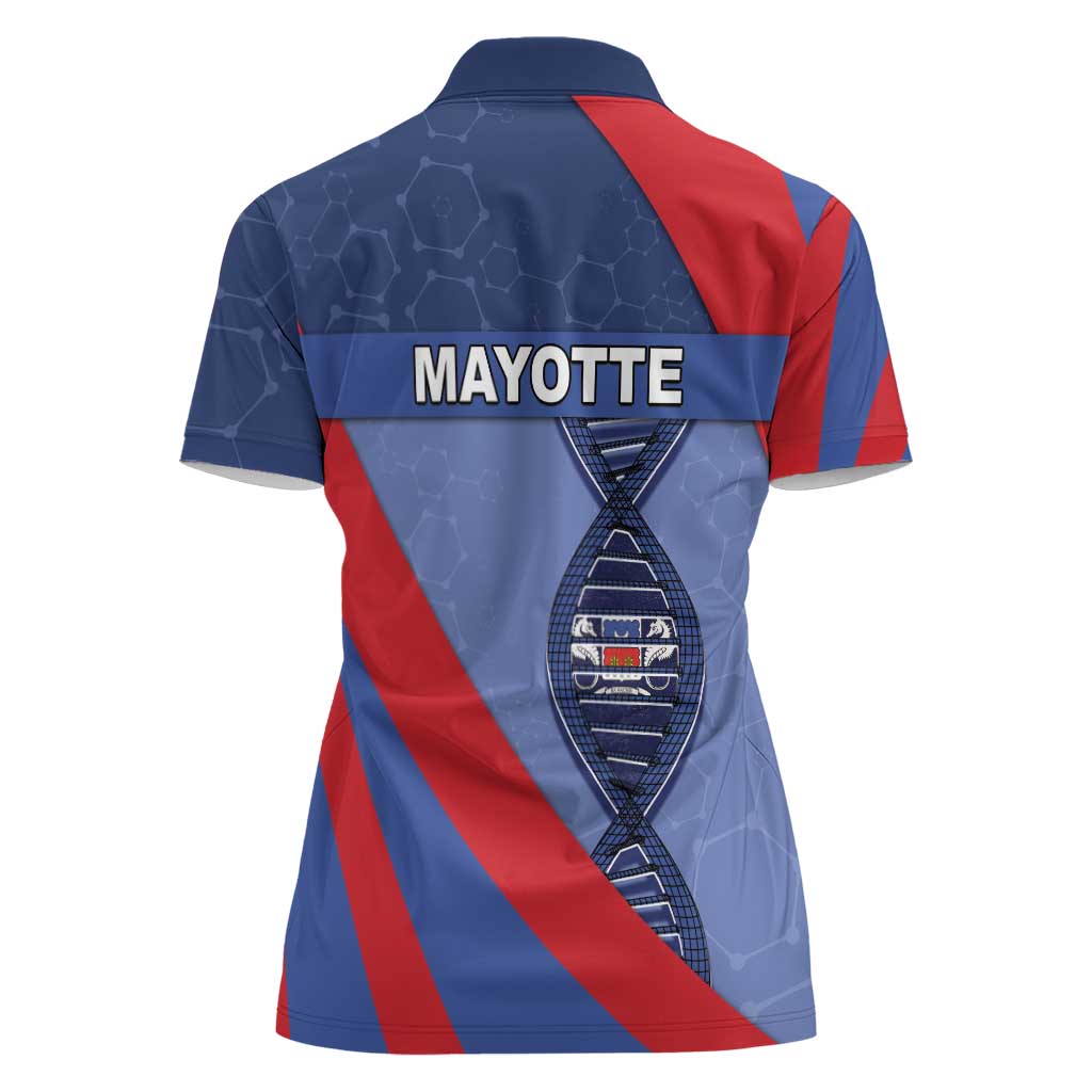 Mayotte Is In My DNA Women Polo Shirt - Wonder Print Shop