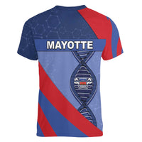 Mayotte Is In My DNA Women V-Neck T-Shirt - Wonder Print Shop
