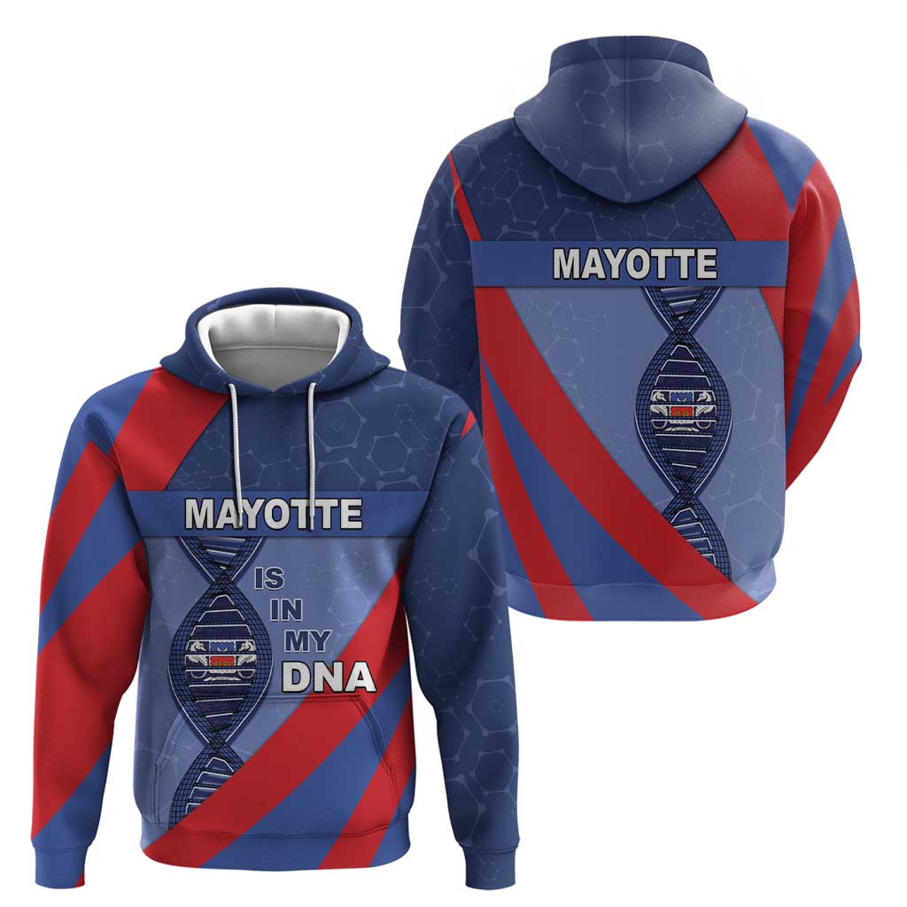 Mayotte Is In My DNA Zip Hoodie - Wonder Print Shop
