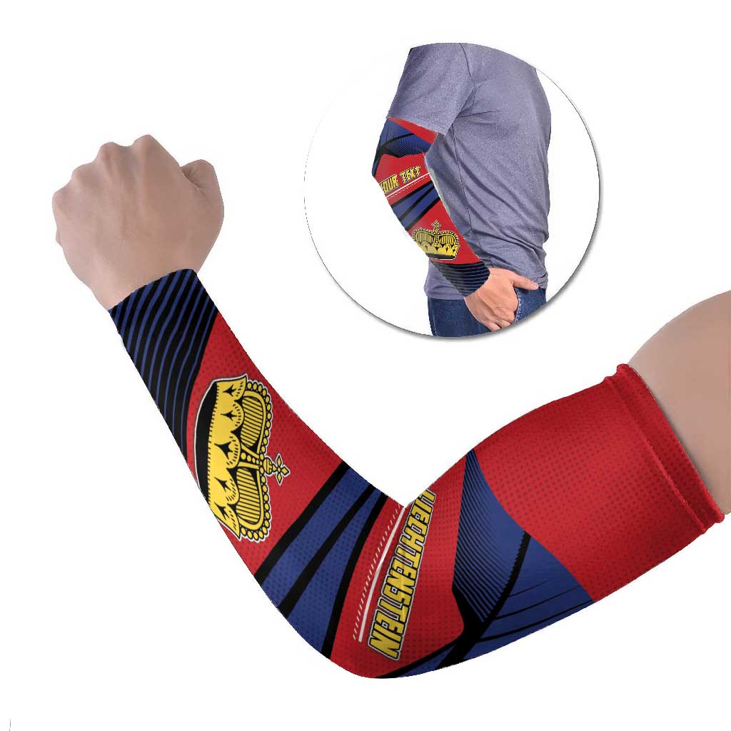 Liechtenstein Arm Sleeves Crown Symbol - Wonder Print Shop