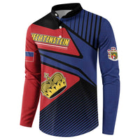 Personalized Liechtenstein Button Sweatshirt Crown Symbol - Wonder Print Shop