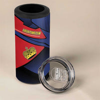 Personalized Liechtenstein 4 in 1 Can Cooler Tumbler Crown Symbol - Wonder Print Shop