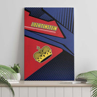 Liechtenstein Canvas Wall Art Crown Symbol - Wonder Print Shop