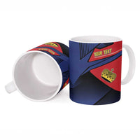 Personalized Liechtenstein Ceramic Mug Crown Symbol - Wonder Print Shop