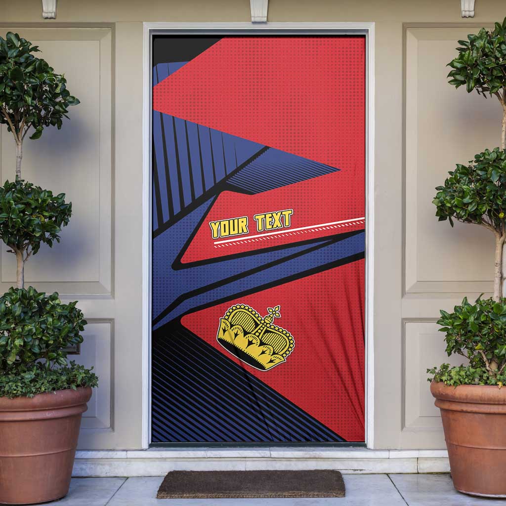 Liechtenstein Door Cover Crown Symbol - Wonder Print Shop