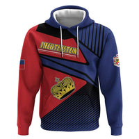 Personalized Liechtenstein Hoodie Crown Symbol - Wonder Print Shop