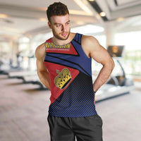 Personalized Liechtenstein Men Tank Top Crown Symbol - Wonder Print Shop