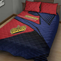 Liechtenstein Quilt Bed Set Crown Symbol - Wonder Print Shop