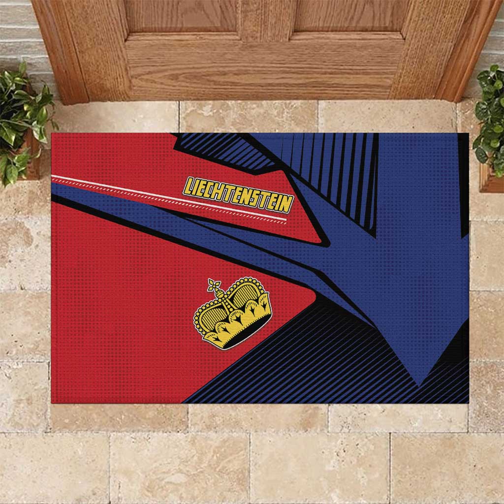 Liechtenstein Rubber Doormat Crown Symbol - Wonder Print Shop