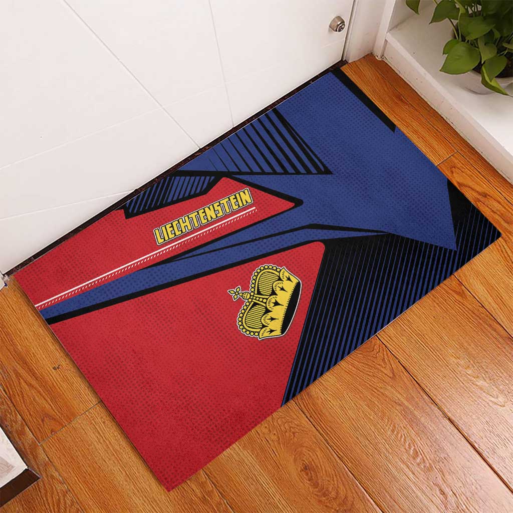 Liechtenstein Rubber Doormat Crown Symbol - Wonder Print Shop
