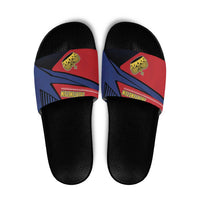 Liechtenstein Slide Sandals Crown Symbol - Wonder Print Shop