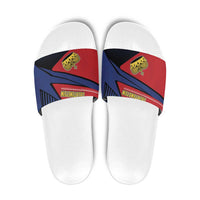 Liechtenstein Slide Sandals Crown Symbol - Wonder Print Shop