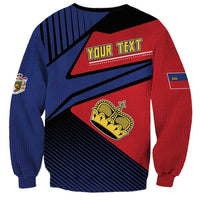 Personalized Liechtenstein Sweatshirt Crown Symbol - Wonder Print Shop
