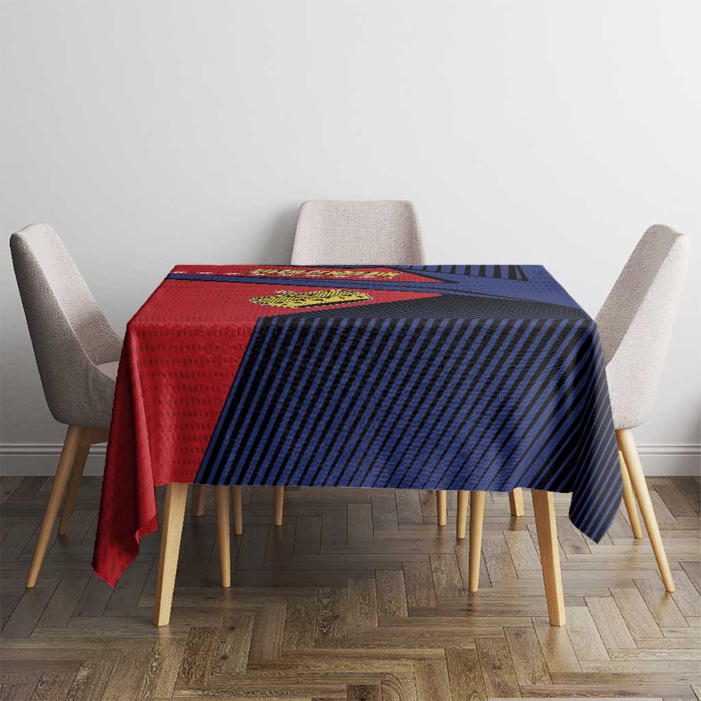 Liechtenstein Tablecloth Crown Symbol - Wonder Print Shop