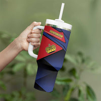 Personalized Liechtenstein Tumbler With Handle Crown Symbol - Wonder Print Shop