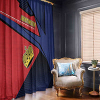 Liechtenstein Window Curtain Crown Symbol - Wonder Print Shop