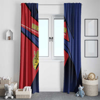 Liechtenstein Window Curtain Crown Symbol - Wonder Print Shop