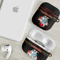 Lithuania AirPods Case Knight In Armor With Map - Wonder Print Shop